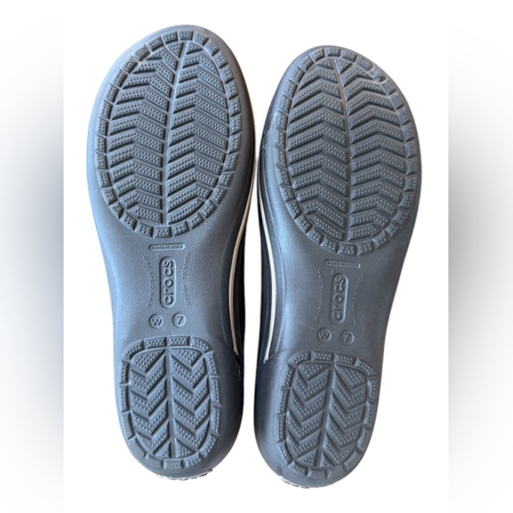 CROCS Crocband Mary Jane Flats Women’s Size 7 - Picture 7 of 8